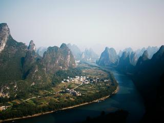 Yangshuo aerial